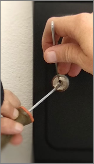 Dueren Nahaufnahme Lockpicking